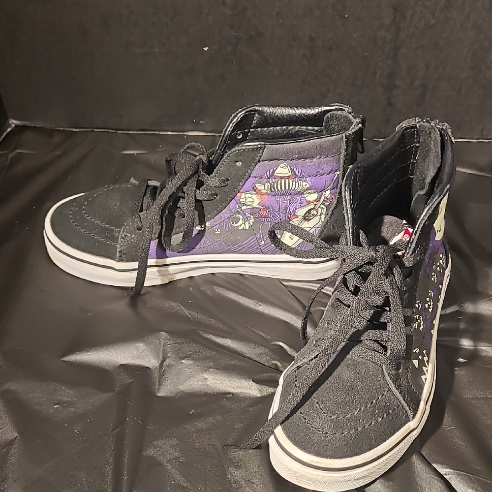 Nightmare Before Christmas Vans Crossover Kids High-Top Sneakers